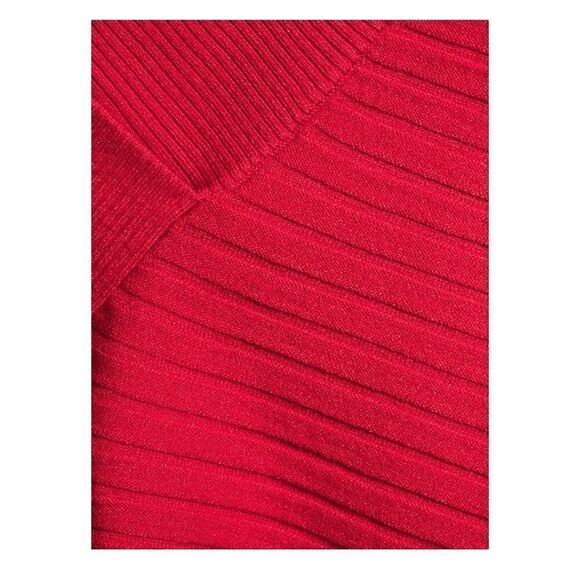 Nwt Time and Tru Women's Soft Oversized V-Neck Sweater, Size XL - Picture 5 of 8